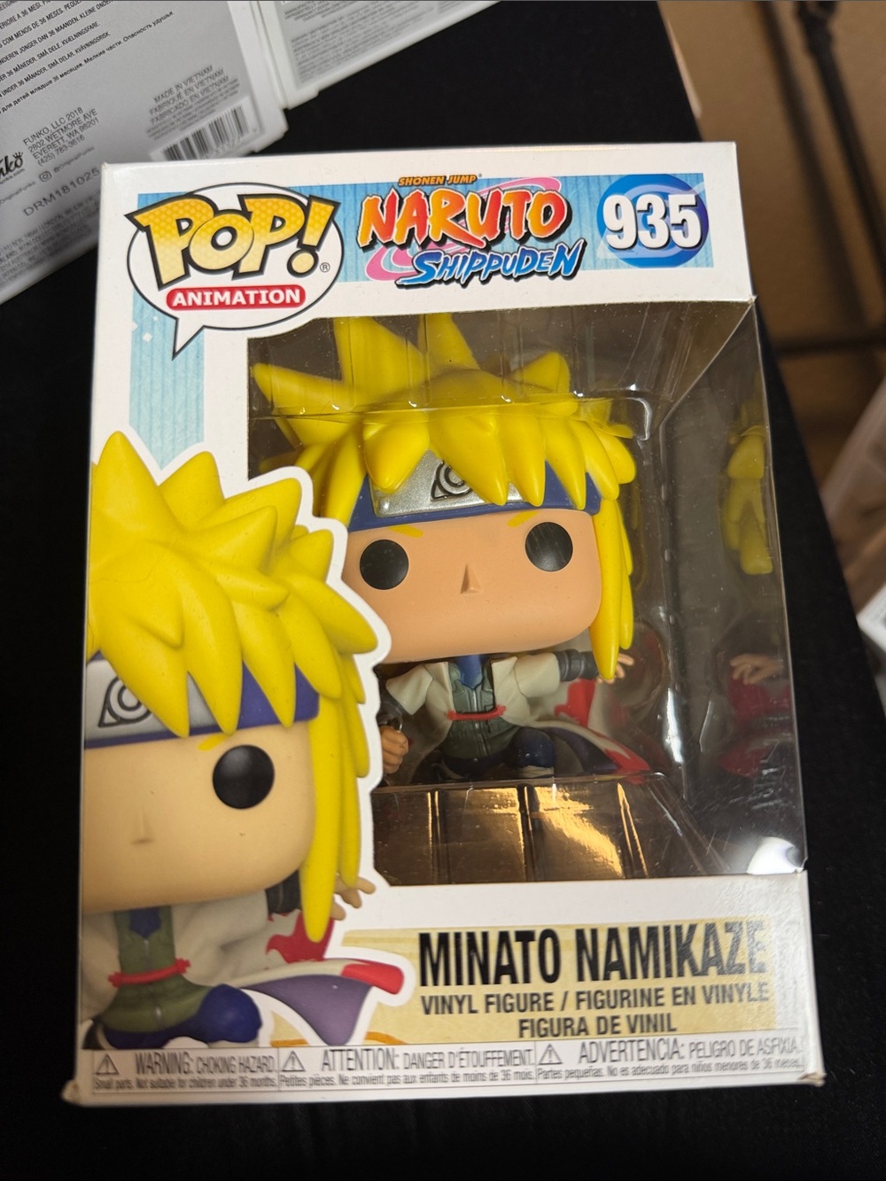 Funko Pop! Naruto Shippuden Minato Namikaze - Yellow, Blue, White